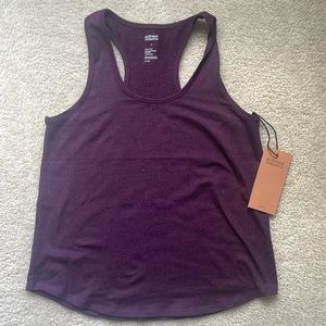 Girlfriend Collective Plum ReSet Racerback Tank